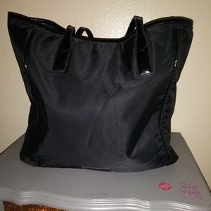 Banana Républic Black Nylon Tote
